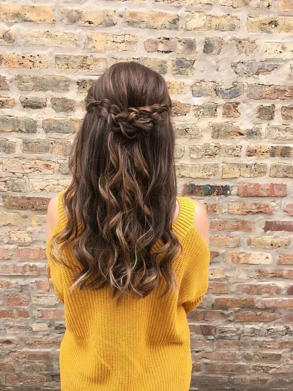 Прически сзади распущенные волосы goldplaited - Chicago's Choice for Blowouts, Updos, Braids Makeup Down hairstyle