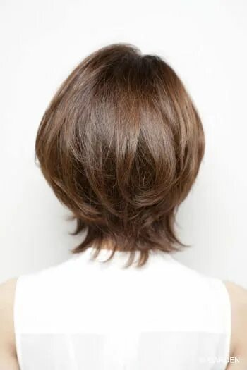 Прически сзади женские на средние волосы Pin on Idées de coiffures Short hair cuts, Medium hair styles, Hair cuts