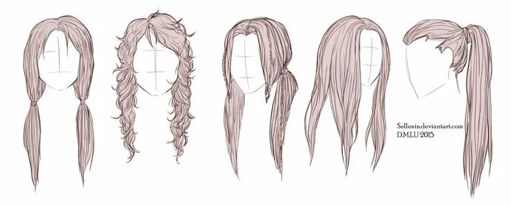 Прически туториал длинные Hairstyles For Long Hair Drawing #drawing #hairstyles #hairstylesforlonghair How