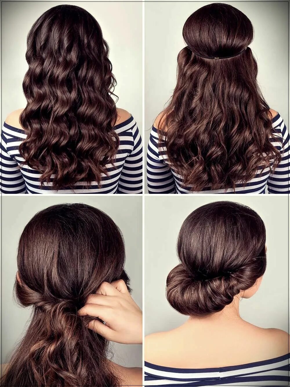 Прически твистером на длинные волосы DIY Hairstyles: 40 Tutorials to be done in a short time Frisuren, Bob frisur, Di