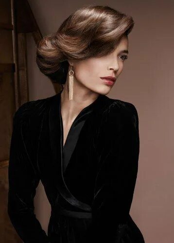 Прически в классическом стиле женские Быть Ярким Классиком (Striking Classic) Vintage hairstyles, Style, Dramatic clas