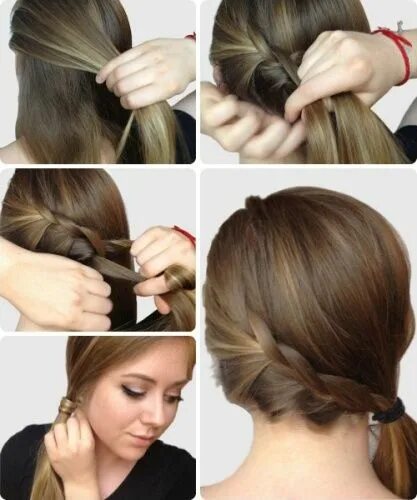 Прически в офис на средние волосы 10 Latest French Ponytail Hairstyles for Girls Stylish hair, Womens hairstyles, 