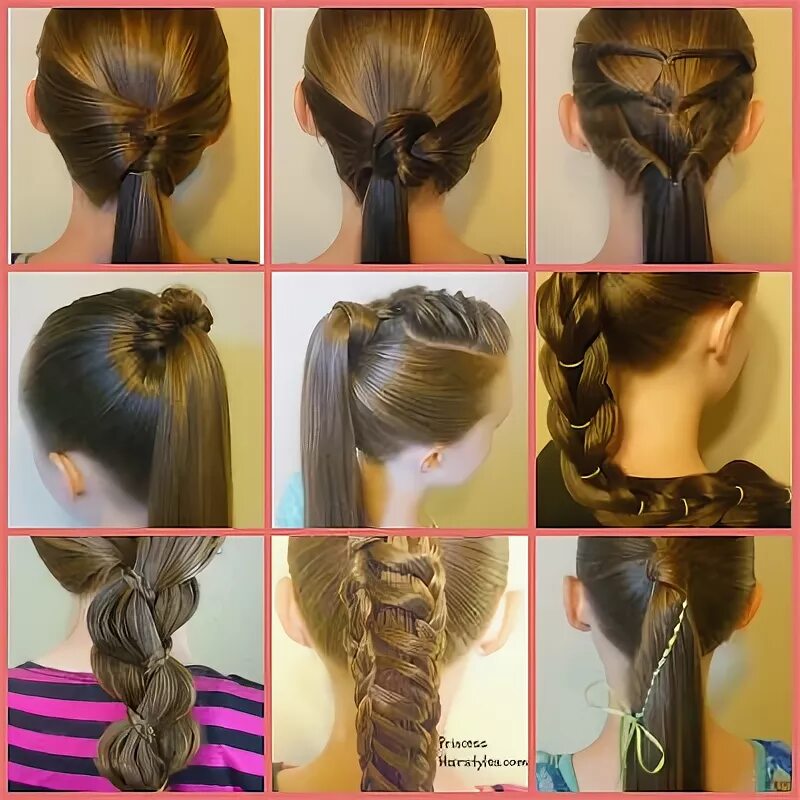 Прически в школу хвостик 10 Easy Ponytail Hairstyles Ponytail hairstyles easy, Hairstyles for school, Lon