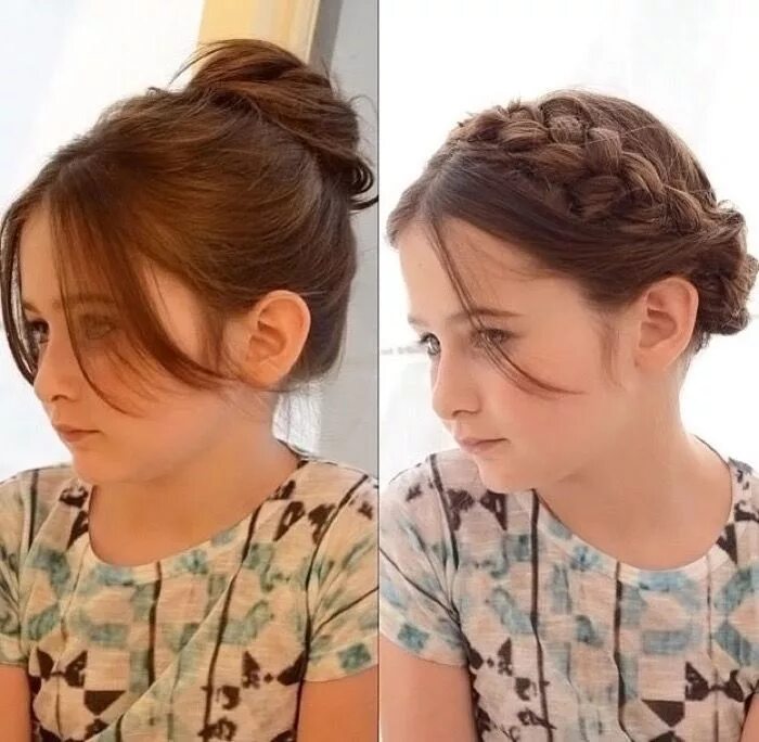 Прически в школу на по плечи Pin on Kids' Fashion and Hairstyles