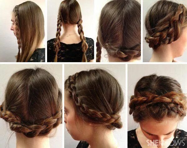 Прически в школу собранные Simple hairstyles.. #longeasyhairstyles Easy Hairstyles 101 in 2019 Easy hairsty