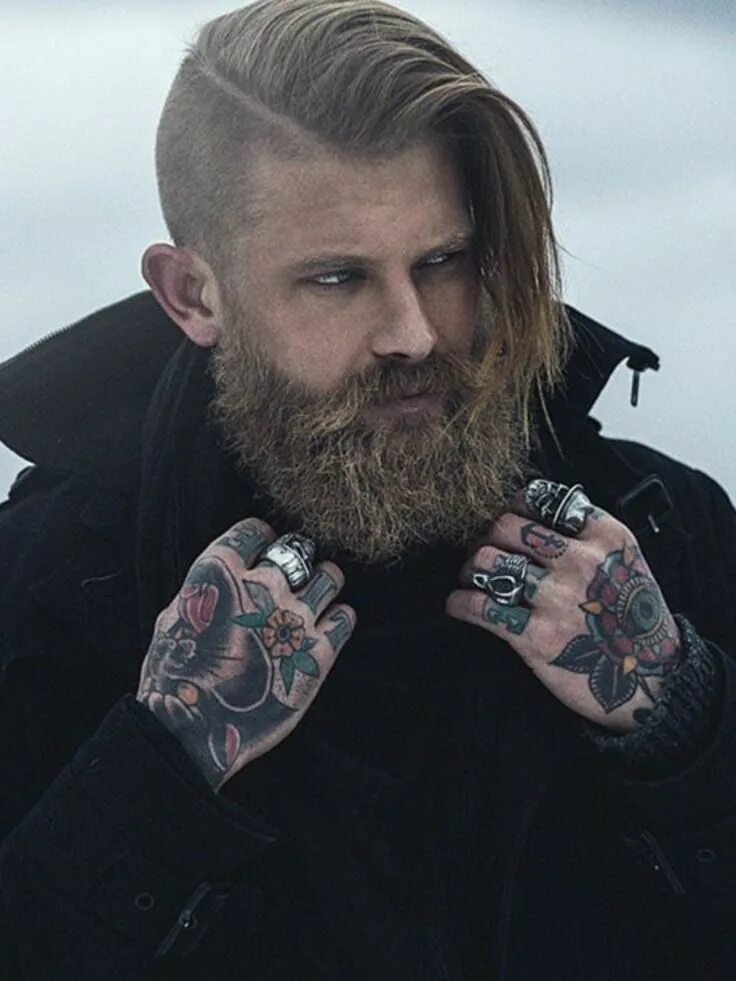 Прически в скандинавском стиле мужские Pin on B E A R D and tats Viking hair, Mens hairstyles, Haircuts for men