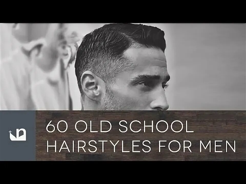 Прически в стиле олд мани мужские YouTube-old school mens hairstyles.-Anthony Old school haircuts, Old school hair