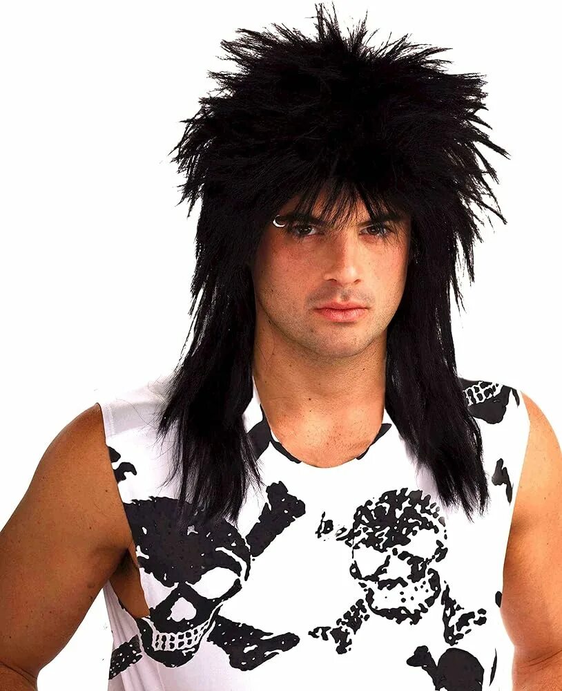 Прически в стиле рок мужские Men's 80s Wig Factory Sale poligraf-ti.kz