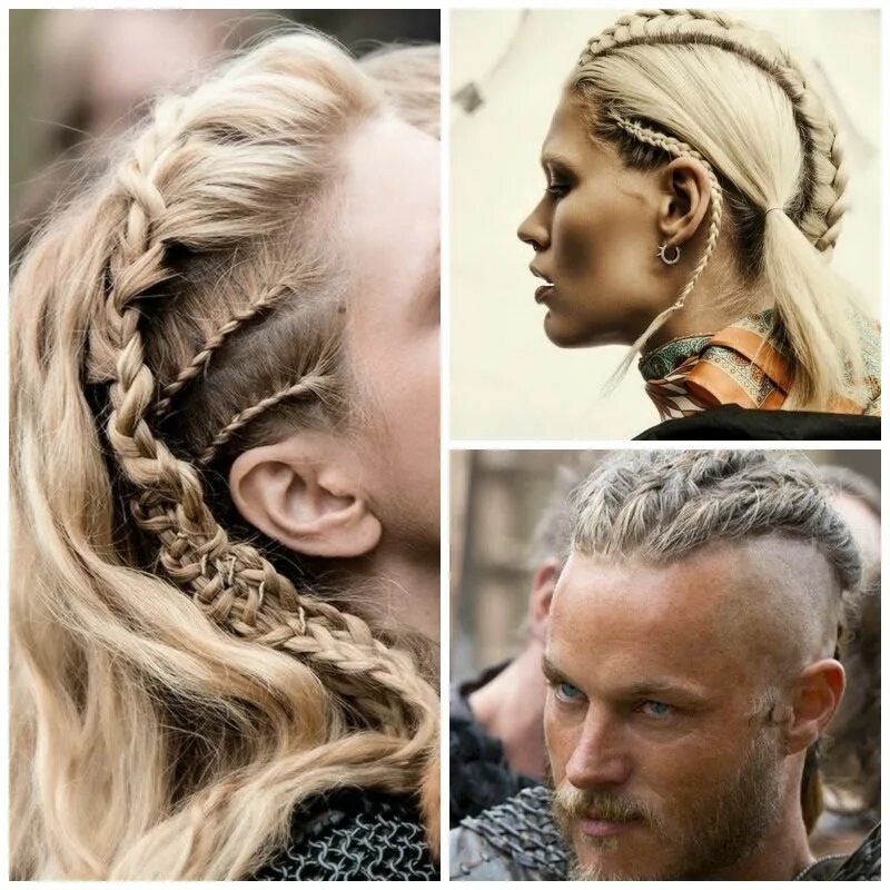 Прически викингов женские Viking braids. We're so in love with them! #HotOnBeauty www.hotonbeauty.com Lage