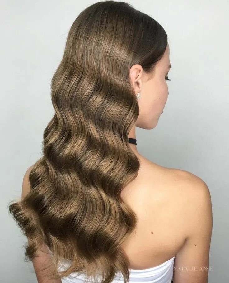 Прически волны на длинные волосы фото Pin on ondas de agua Hair styles, Pinterest hair, Great hair