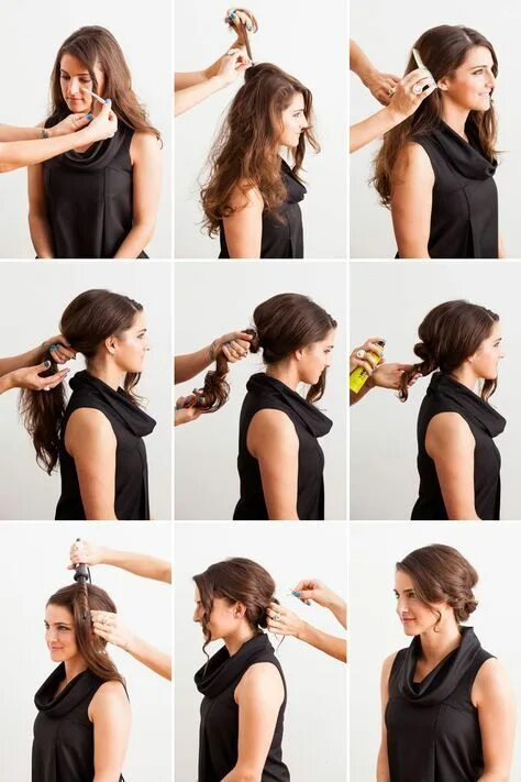 Прически волос в домашних условиях How to Recreate 3 of Our Fave Oscars Hairstyles Oscar hairstyles, Medium hair st