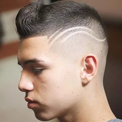 Прически выбрить мужской Cool Taper Fade Haircuts For 2017 Hair tattoos, Hair designs for boys, Kids hair