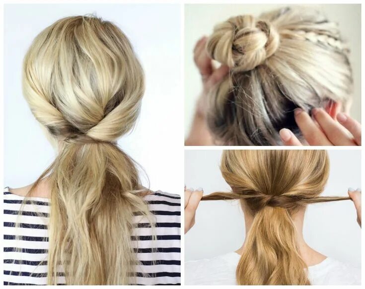 Прически за 5 минут легкие красивые 8 Beyond Easy 5 Minute Hairstyles for Those Crazy Busy Mornings 5 minute hairsty