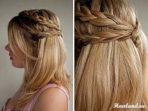 Прически за 5 минут на средние trenza doble Peinados con trenzas, Peinados, Trenza doble