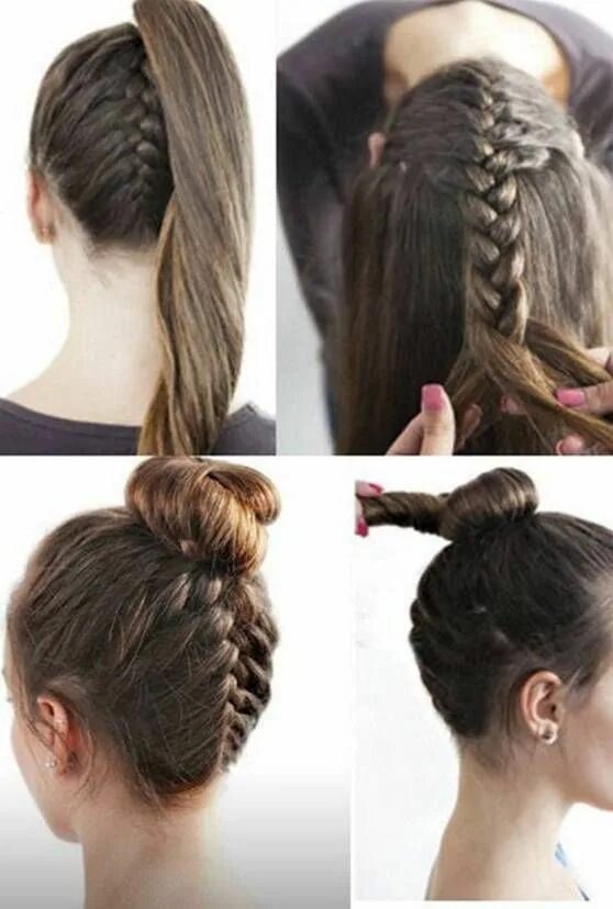 Прически заплести на длинные волосы легкие Hairstyles Diy And Tutorial For All Hair Lengths 156 Fashion * DressFitMe Coiffu