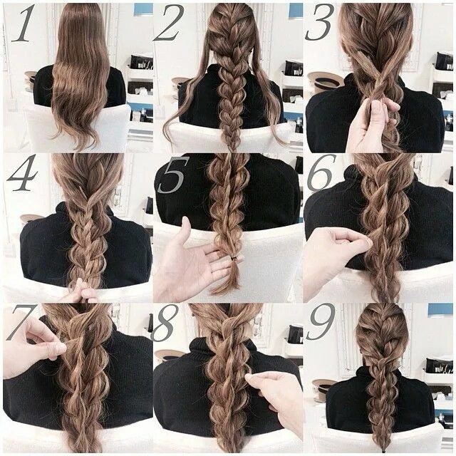 Прически заплести на длинные волосы легкие twist on braid Hair arrange, Gorgeous hair, Long hair styles