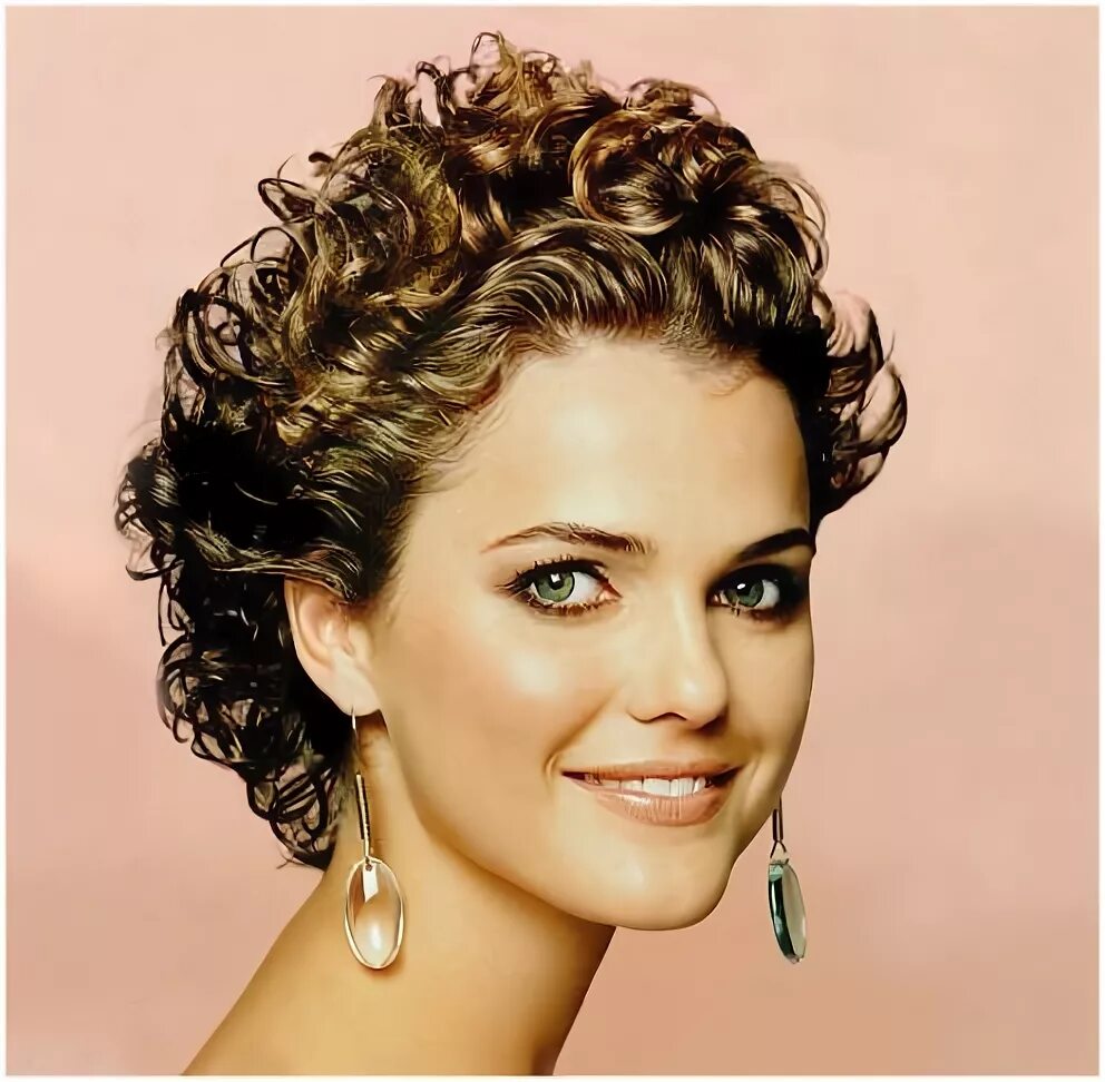 Прически завивки фото Short Curly Hairstyles For Women 2015 Hair Trends Short curly haircuts, Short cu