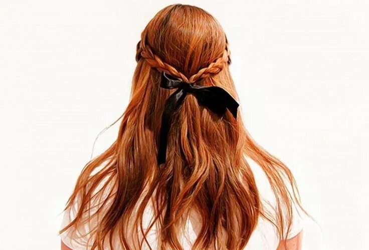 Прически завязанные волосы Top 10 Super Easy Ribbon Hairstyles You Are Going to Love Ribbon hairstyle, Long