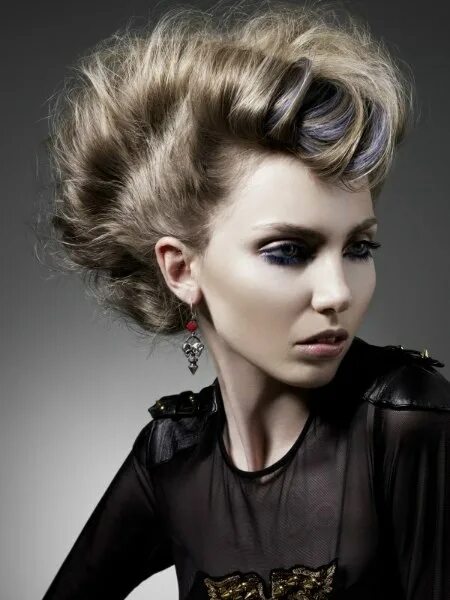 Прически женские фотки 1970s punk-inspired hairstyles and hair colors for today's women