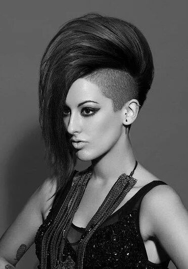 Прически женские фотки 70 Most Gorgeous Mohawk Hairstyles of Nowadays Mohawk hairstyles for women, Moha