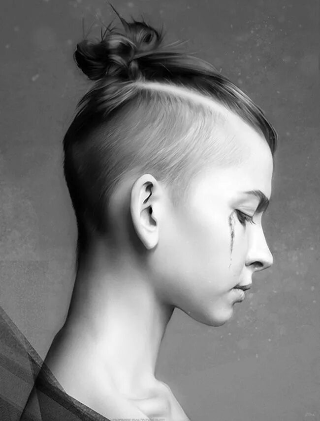 Прически женские на голове Short hair undercut, Short hair styles, Undercut hairstyles