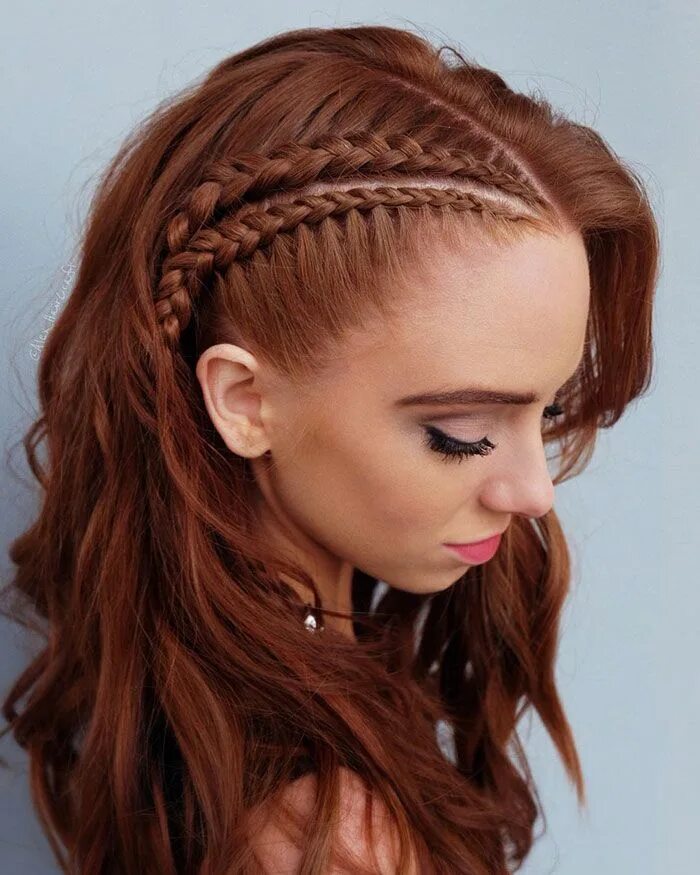 Прически женские заплетенные Sweet Viking Braids Recogido con trenzas, Peinados con trenzas faciles, Trenzas 