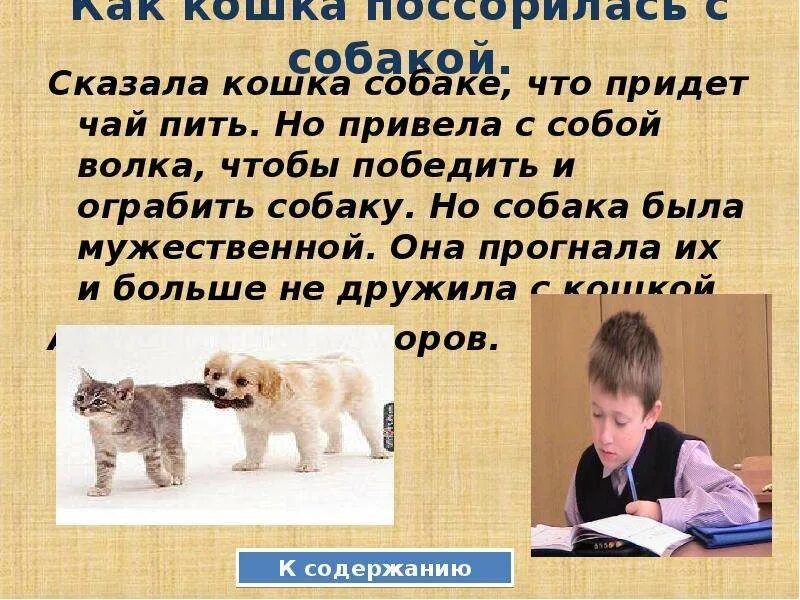 Придумать сказку о своем домашнем животном Сочиняем сказки сами - презентация, доклад, проект скачать