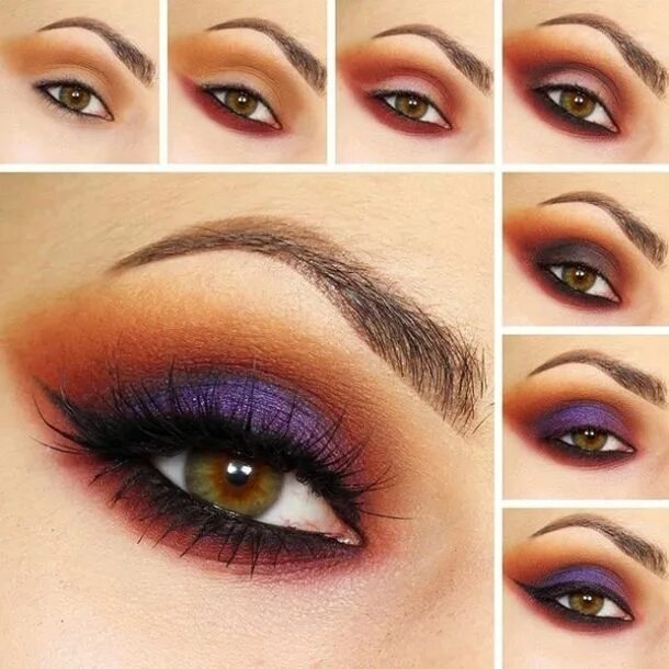 Прием в макияже глаз 10 Bold Eye Makeup Pictorials For Women Bold eye makeup, Pink eye makeup, Makeup