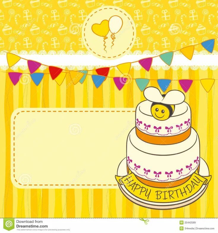 Пригласительное на день рождения фото Kids birthday party invitation