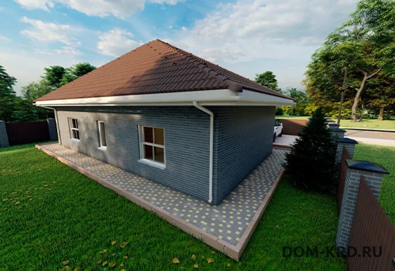 Пригород краснодара фото Купить Дом 85 м² в Краснодаре в КП Южный парк (ID664)