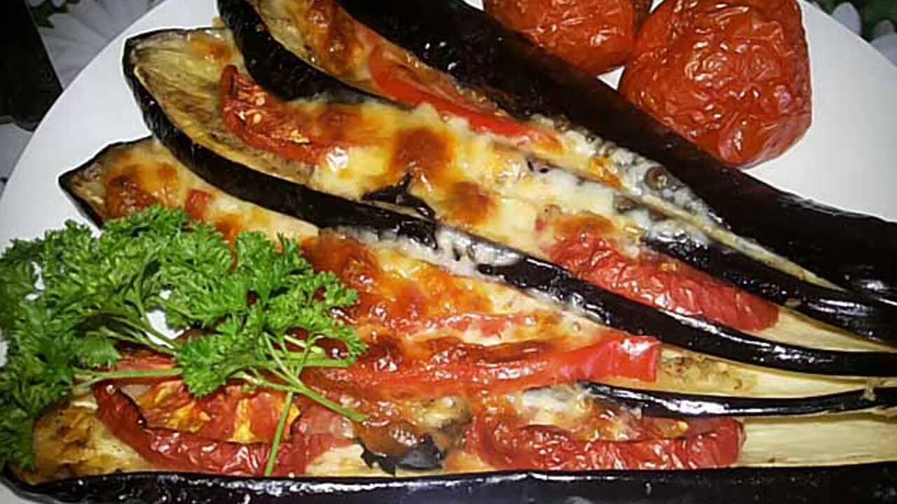 Жареные баклажаны с начинкой. Оригинально, просто и вкусно ☆ Рецепт Как вкусно п