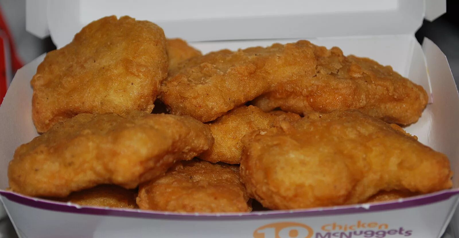 Приготовить наггетсы в домашних условиях фото File:Chicken nuggets - 10pc.jpg - Wikipedia