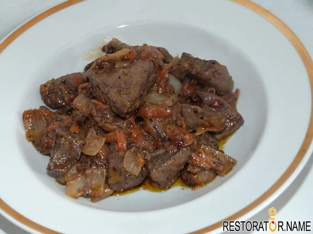 Och delicious liver ! pecept The liver gets soft, scalding, tender ! So if you l