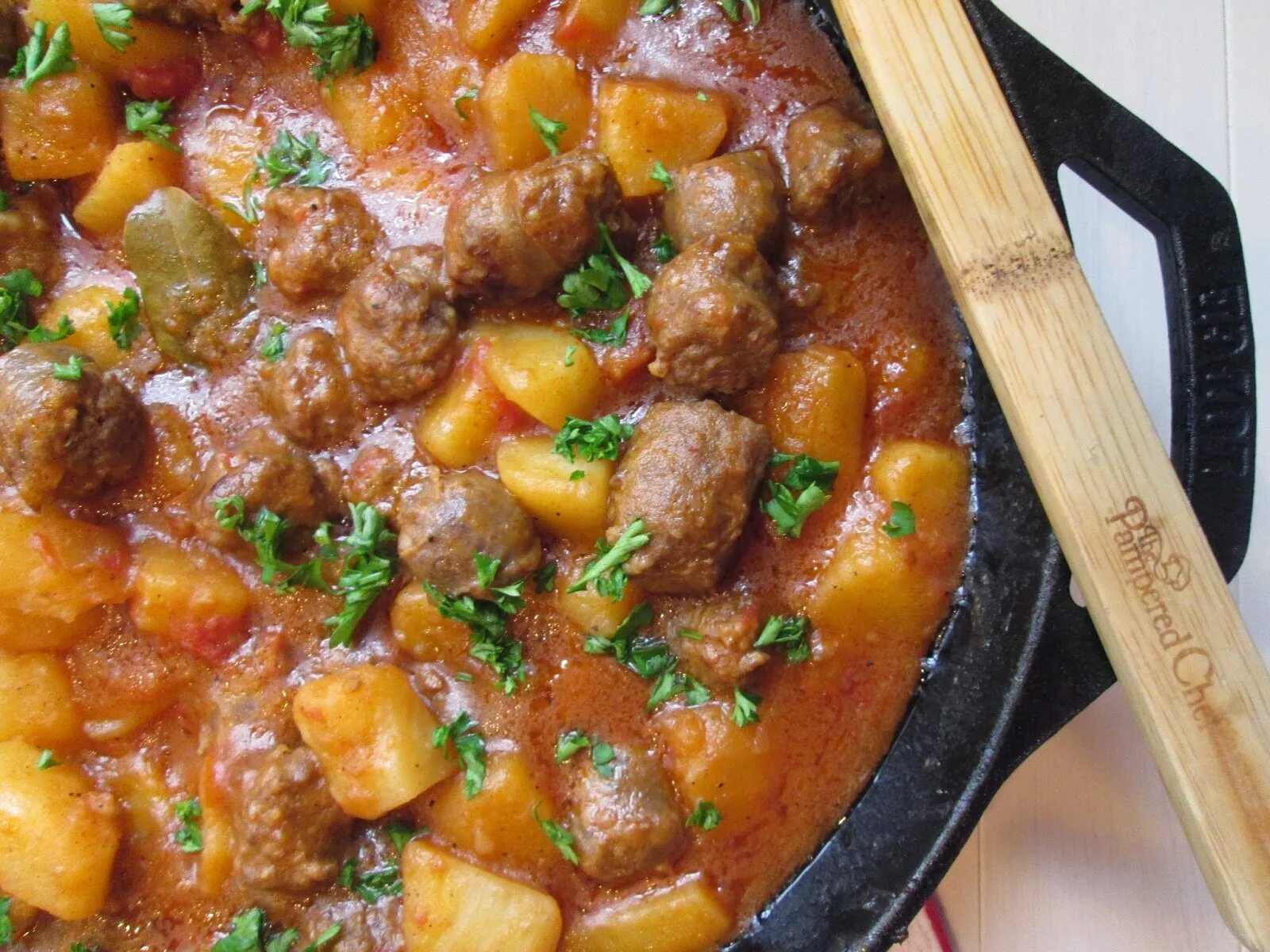 Belgian Beef and Onion Stew * The Heritage Cook ®