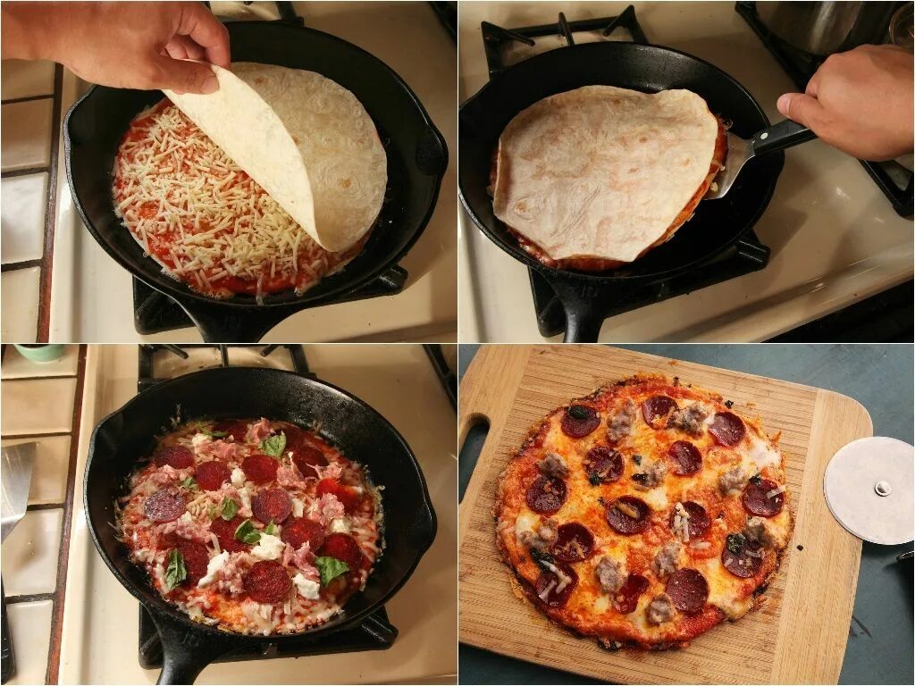 Приготовить просто и быстро фото Some Genius Combined a Pizza and a Quesadilla, Calls It a Pizzadilla Food, Recip