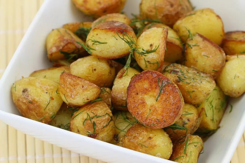 Приготовить с картошки рецепты с фото Delicious Garlic and Dill Baby Potatoes