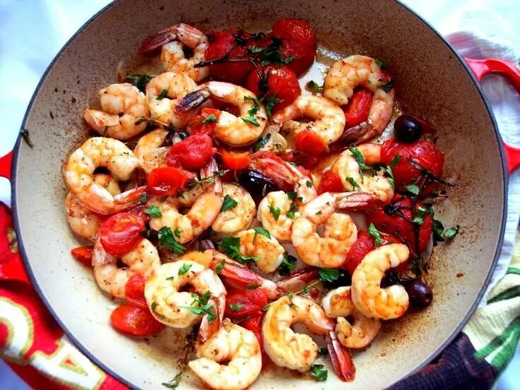 Приготовление быстрых блюд с фото PROUD ITALIAN COOK: Roasted Tomato Shrimp Fast dinner recipes, Seafood dinner, R