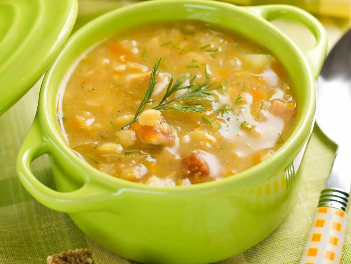 Приготовление горохового супа с фото Delicious Autumn Vegetable Soup with Tapioca