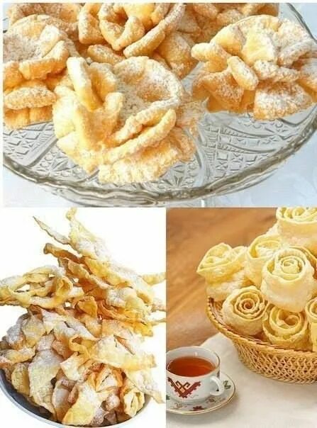 Приготовление хвороста в домашних условиях фото "Хворост" Snack recipes, Food, Desserts