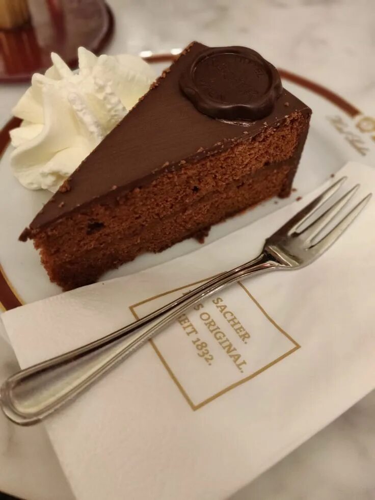 Приготовление и оформление торта захер таблица I ate Original Sacher Torte (1832)