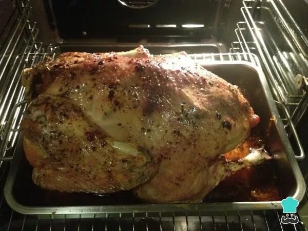 Приготовление индейки в духовке с фото Pavo al horno para el Día de Acción de Gracias - *Un clásico! Receta Recetas con