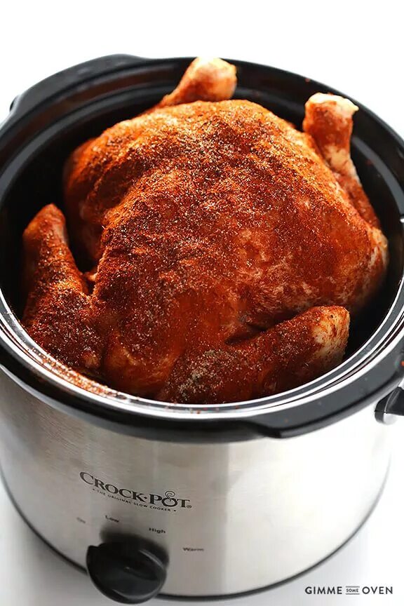 Приготовление курицы в мультиварке фото Slow Cooker "Rotisserie" Chicken Recipe Chicken crockpot recipes, Recipes, Slow 