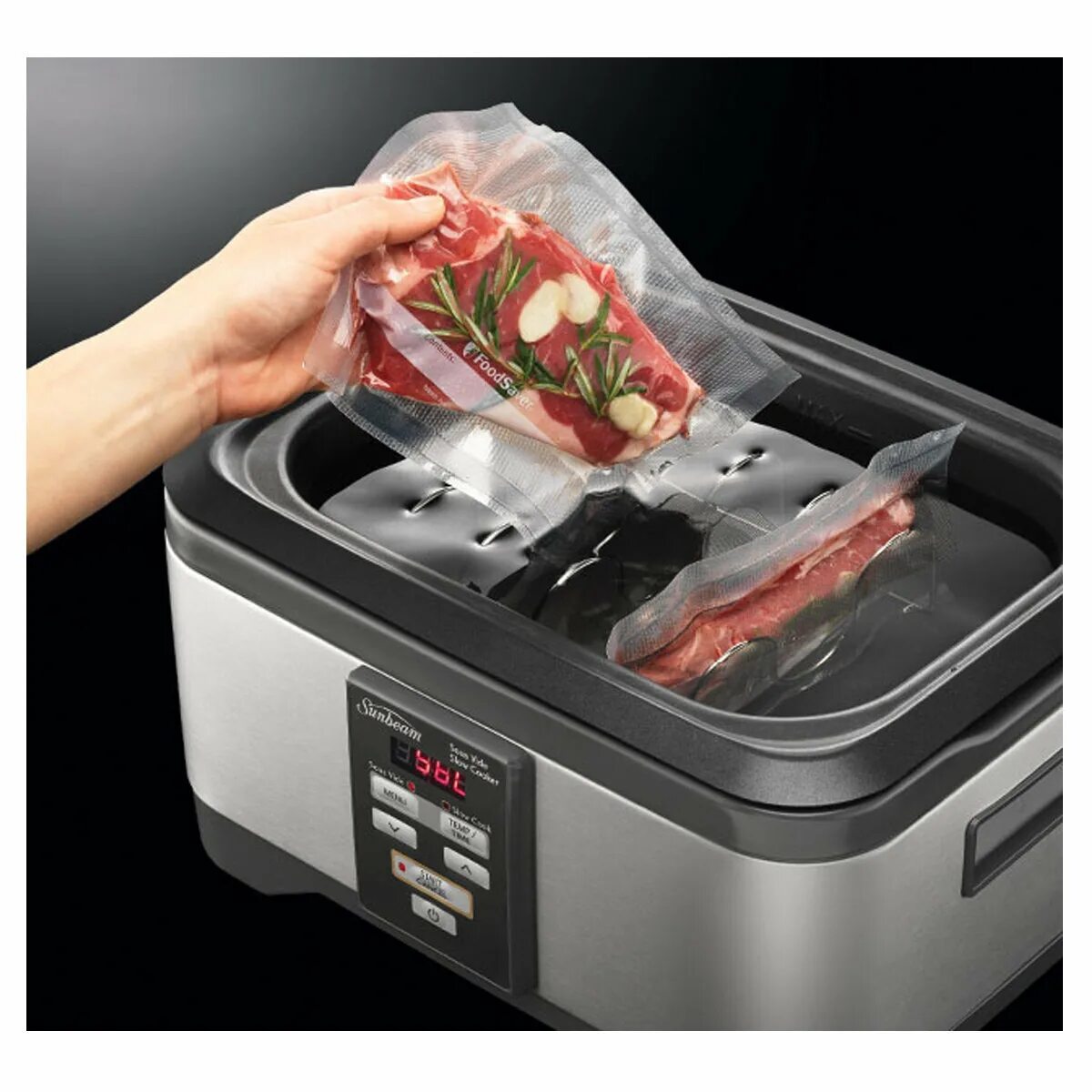 Приготовление мяса в сувиде рецепт с фото Shop Online Now Sunbeam Duos Sous Vide & Slow Cooker MU4000, sous vide slow cook