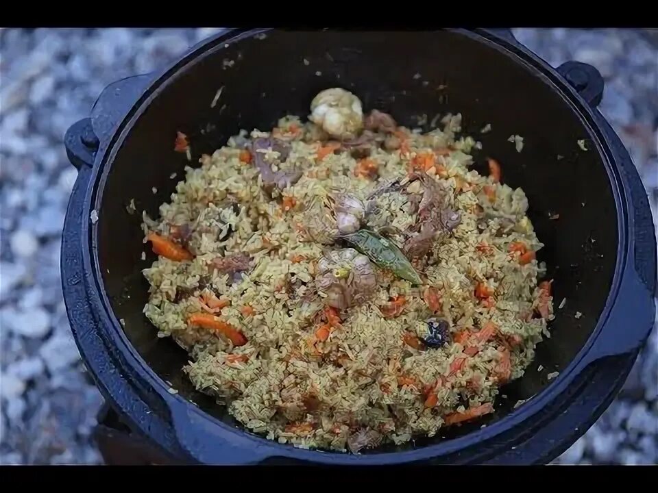 Приготовление узбекского плова в казане фото Uzbek plov with lamb Узбекский плов из баранины немножко с курдюком. - YouTube Е