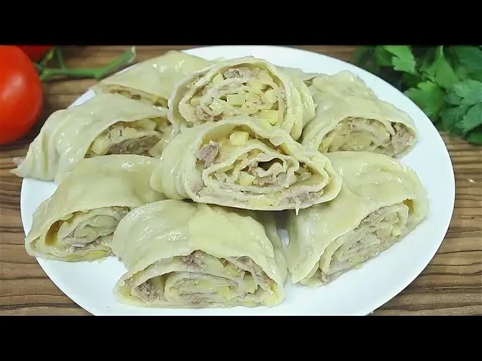 Приготовления ханума пошагово фото Аппетитный Ханум с мясом и картошкой - YouTube