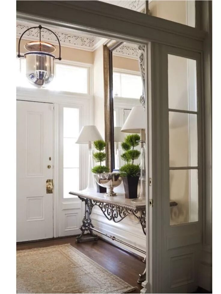 Прихожая дизайн в доме с окном Foyer double door "Vestibule" House interior, Home, Home decor