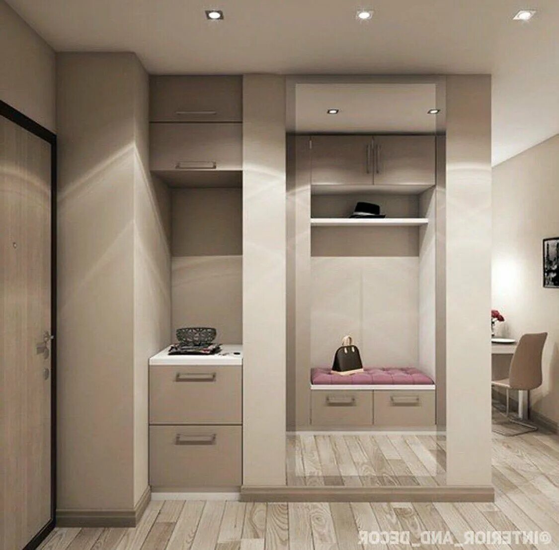 Pin on ahşap mobilya tasarım Home hall design, Home room design, Condo interior