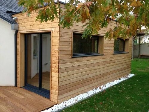 Прихожая пристройка к дому фото Agrandissement maison : prix et technique pour réussir Garden room extensions, H