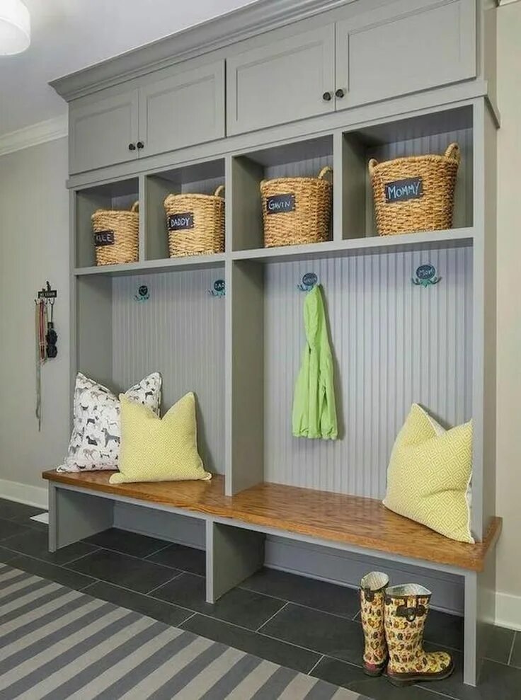 Прихожая сделать своими руками фото 30 Small Entryway Ideas will Give An Unforgettable First Impression Mudroom desi