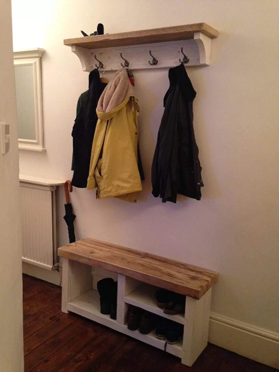 Прихожая своими руками фото The Great and Affordable DIY Shoe Rack ... More .. #10Ideas #furniture #shoes #r